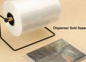 24" x 36" 4 Mil Clear Poly Bags on a Roll 250/RL